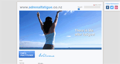 Desktop Screenshot of adrenalfatigue.co.nz